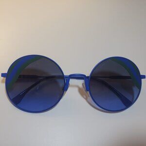 Fendi Round Metal Sunglasses